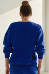 Women's Relaxed Ribbed Corduroy Long Sleeve Top