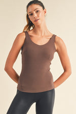 Tank Top with Built-In Bra
