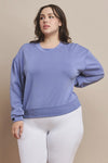 Plus Size Sofie Soft Cropped Crew Top