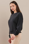 Sofie Soft Cropped Crew Top