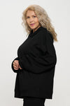 Plus Size Oversized Scuba Hoodie