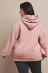 Plus Size Oversized Scuba Hoodie