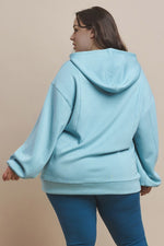 Plus Size Oversized Scuba Hoodie