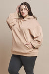 Plus Size Oversized Scuba Hoodie