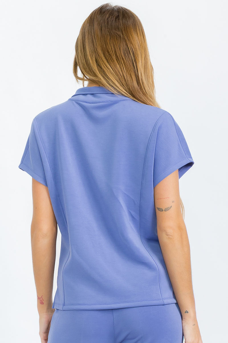 Women’s Comfort Drape Half Zip Top