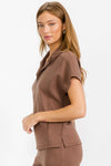 Women’s Comfort Drape Half Zip Top