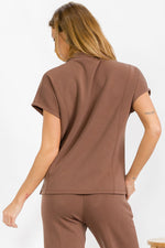 Women’s Comfort Drape Half Zip Top
