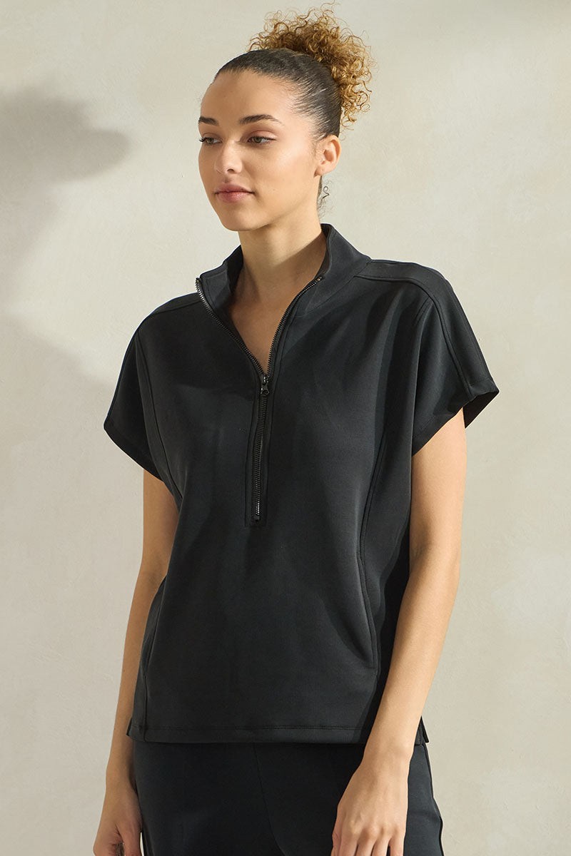 Women’s Comfort Drape Half Zip Top