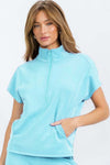 Women’s Comfort Drape Half Zip Top