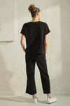 Plus Size Women's Textured Lounge Corduroy Set