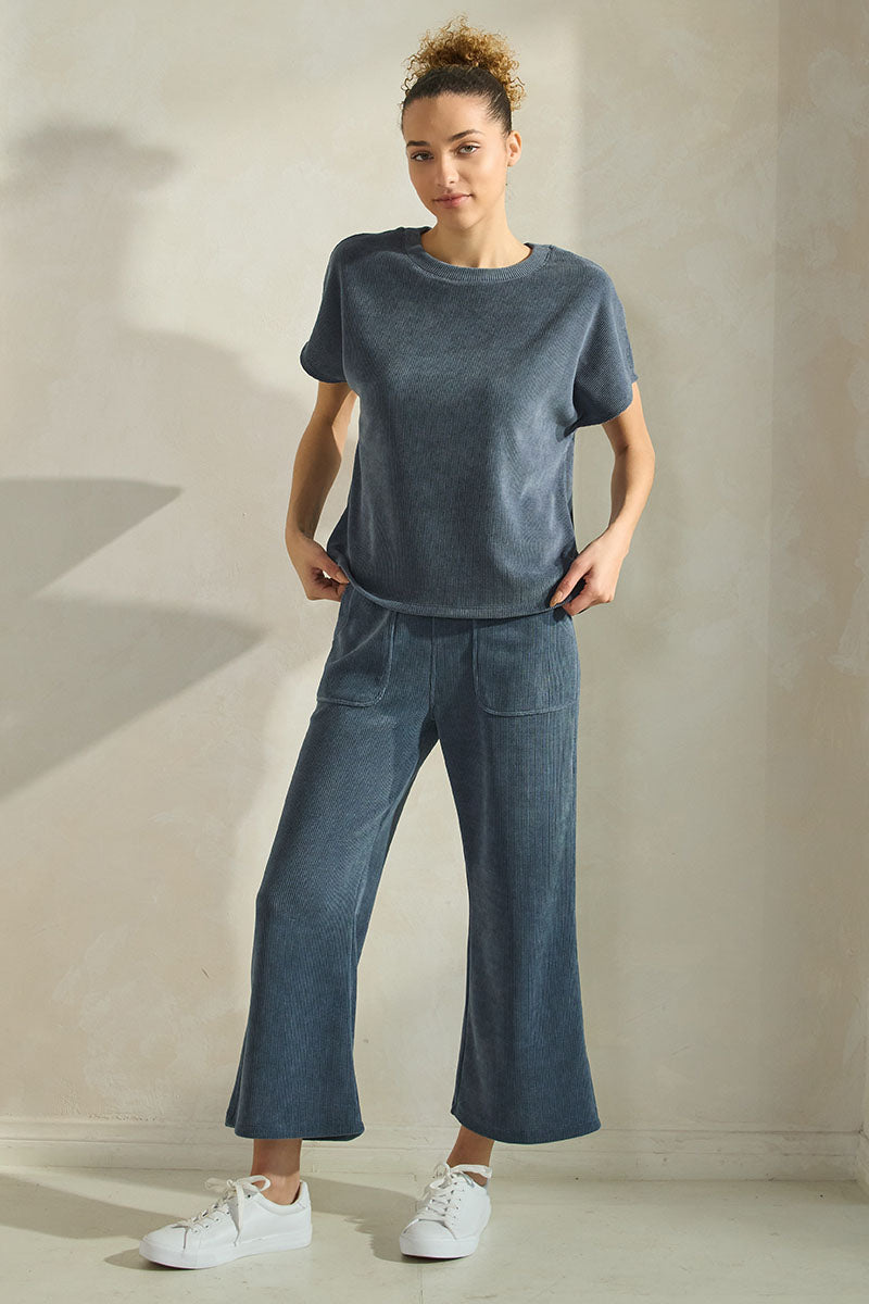 Women's Textured Lounge Corduroy Set