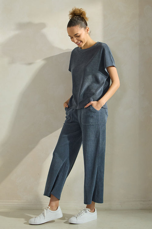 Women's Textured Lounge Corduroy Set