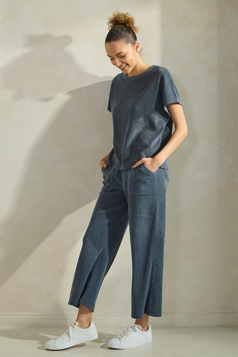 Women's Textured Lounge Corduroy Set