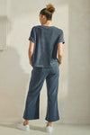 Women's Textured Lounge Corduroy Set
