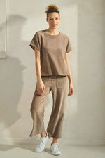Women's Textured Lounge Corduroy Set