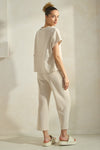 Women's Textured Lounge Corduroy Set