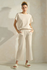 Women's Textured Lounge Corduroy Set