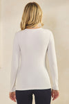 Plus Size Comfort Chic Ribbed Long Sleeve Top