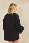 Plus Size Women’s Chic Spirit Oversized Top