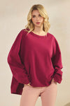 Plus Size Women’s Chic Spirit Oversized Top