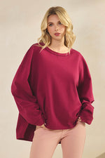 Plus Size Women’s Chic Spirit Oversized Top