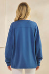 Plus Size Women’s Chic Spirit Oversized Top