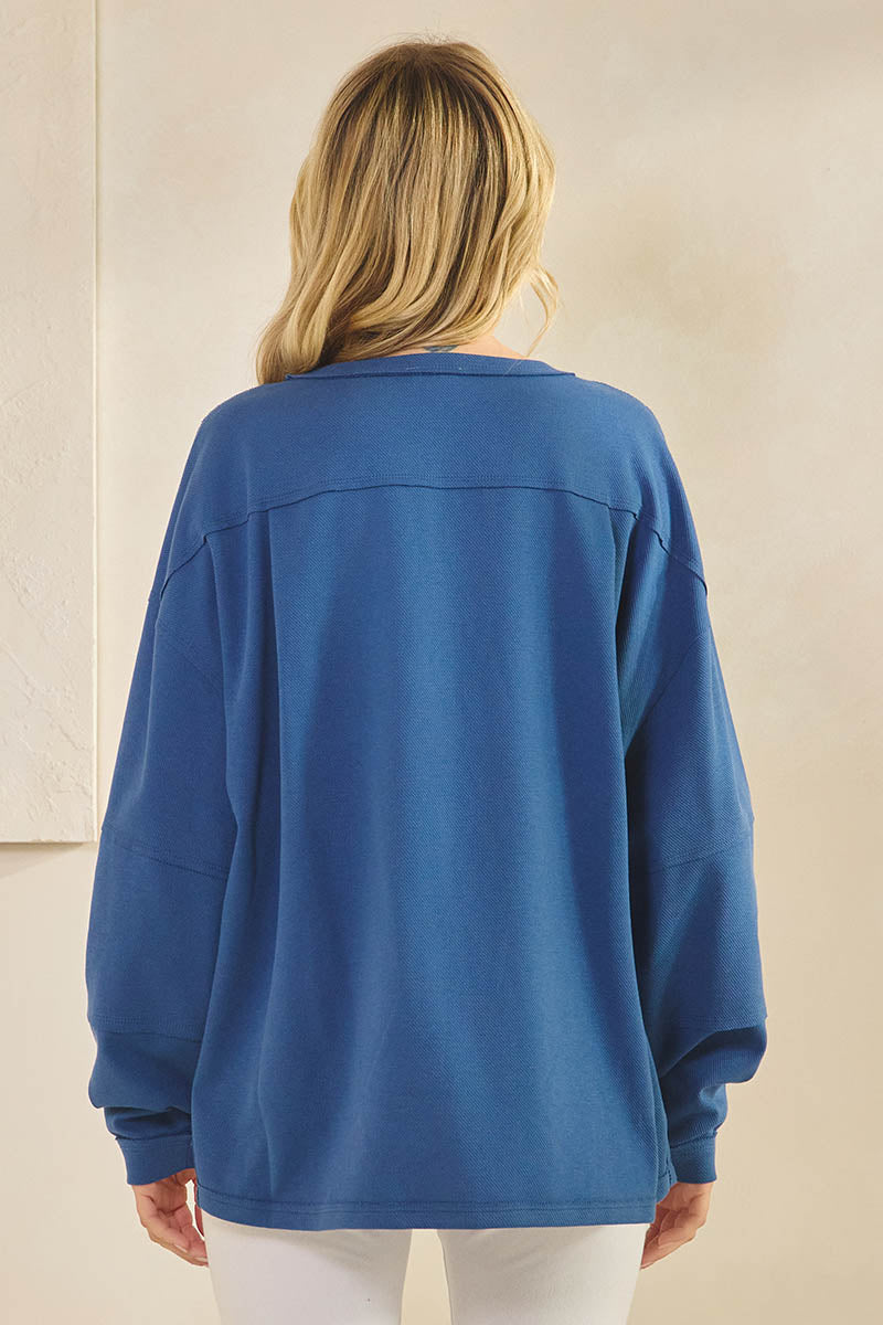 Plus Size Women’s Chic Spirit Oversized Top