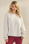 Plus Size Women’s Chic Spirit Oversized Top