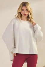 Plus Size Women’s Chic Spirit Oversized Top