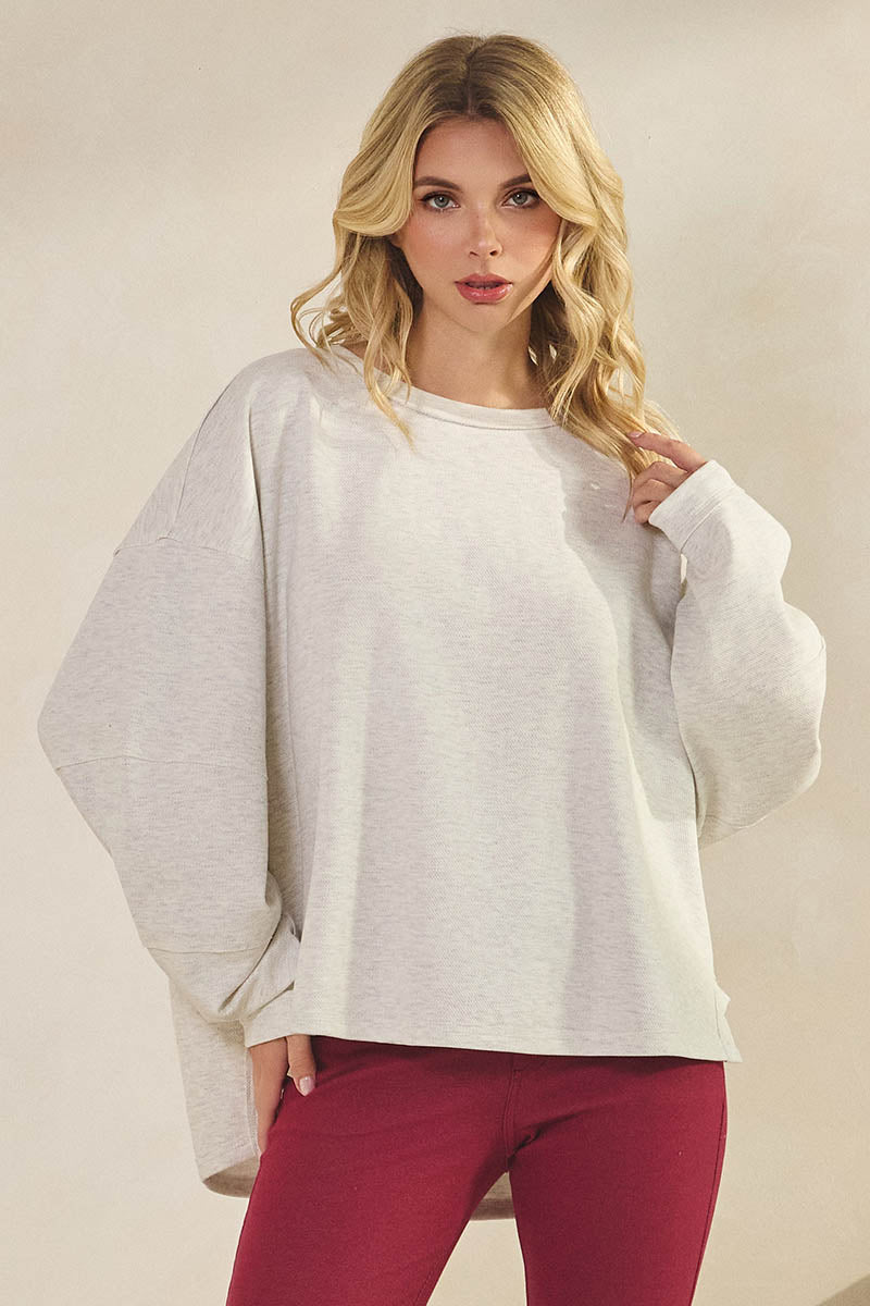 Plus Size Women’s Chic Spirit Oversized Top