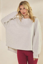 Plus Size Women’s Chic Spirit Oversized Top