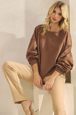 Plus Size Women’s Chic Spirit Oversized Top