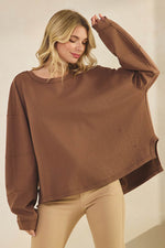 Plus Size Women’s Chic Spirit Oversized Top