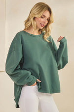Plus Size Women’s Chic Spirit Oversized Top