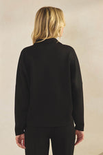 Plus Size Comfort Drape Collared V Neck Top