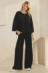 Comfy & Chic Relaxed Fit Top and Pants Set