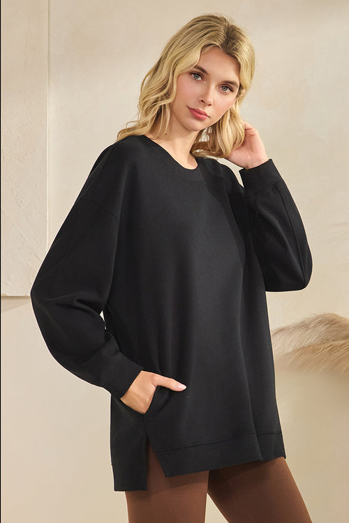 Women’s Soft Cotton Modal Long Sleeve Top