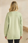 Plus Size Women’s Soft Cotton Modal Long Sleeve Top