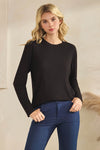 Women’s Flow Fit Banded Long Sleeve Top