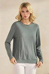 Women’s Flow Fit Banded Long Sleeve Top