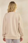 Plus Size Faith Over Fear  Pullover Sweatshirt