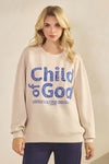 Plus Size Child of God Faith Pullover Sweatshirt
