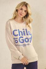 Plus Size Child of God Faith Pullover Sweatshirt