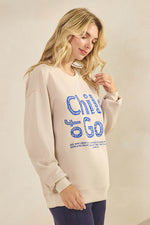 Plus Size Child of God Faith Pullover Sweatshirt