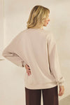 Set Your Mind Faith Long Sleeve Pullover Sweatshirt