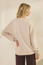 Set Your Mind Faith Long Sleeve Pullover Sweatshirt