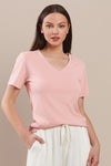 V-Neck Cotton T-Shirt