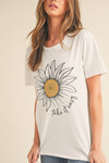 Women's 100% Cotton Graphic Crewneck T-shirt