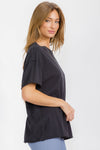 Women’s Rebel Raw Edge Oversized Tee