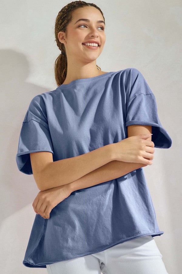 Women’s Rebel Raw Edge Oversized Tee